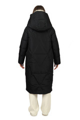 Пальто женское 9266-0824-1 `Angello Mod` черный