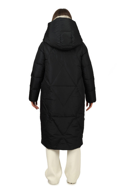 Пальто женское 9266-0824-1 `Angello Mod` черный