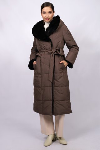 Пальто женское 3520-0923 `Zheno` капучино