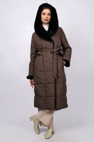 Пальто женское 3520-0923 `Zheno` капучино
