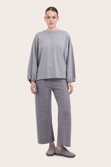Брюки женские 6601-0326-3 `Italy Trend` серый