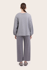 Брюки женские 6601-0326-3 `Italy Trend` серый