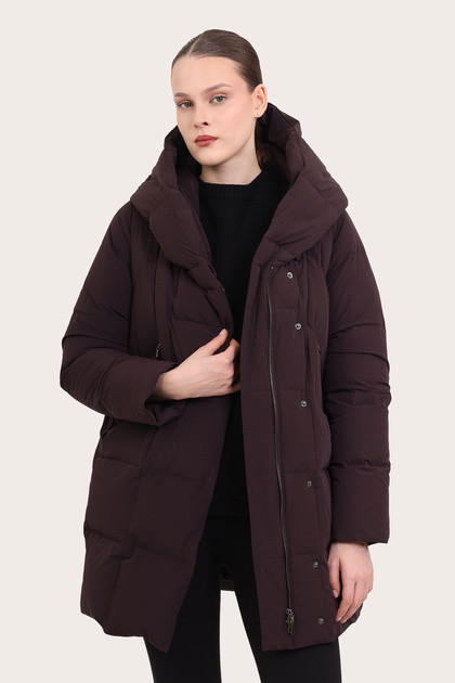 Куртка женская 9548-0825-1 `Angello Mod` бордовый