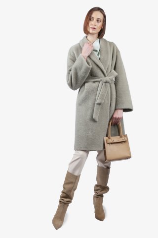 Пальто женское 2060CH-0121 `Zheno` мятный