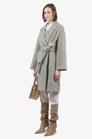 Пальто женское 2060CH-0121 `Zheno` мятный