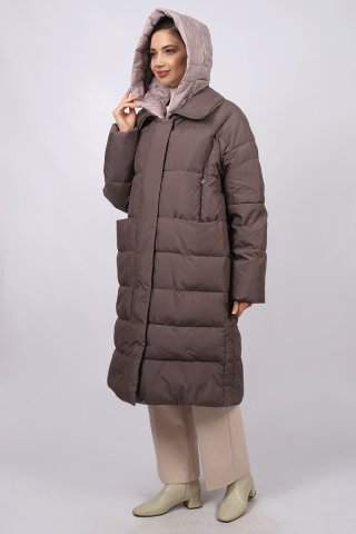 Пальто женское 28077-0923 `Zheno` капучино