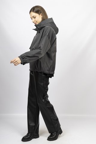 Куртка женская 6918-0223 `Zheno` темно-серый