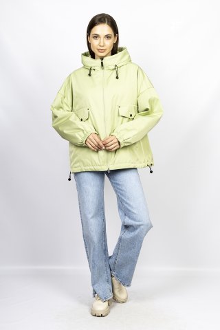 Куртка женская 6918-0223 `Zheno` оливковый