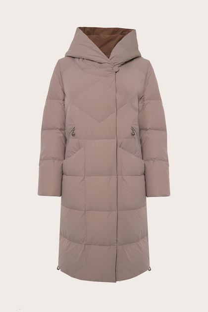 Пальто женское 9573-0825-1 `Angello Mod` бежевый