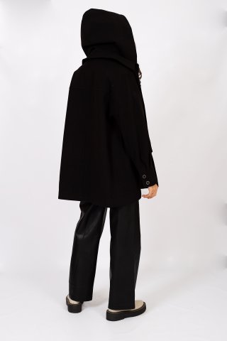 Пальто женское 112S-0123 `Zheno` черный