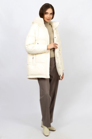 Куртка женская 3155-1123 `Zheno` молочный
