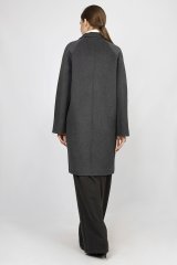 Пальто женское 681-0823 `Zheno` темно-серый
