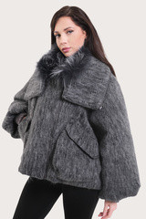 Куртка женская 1050-1026-1 `Jenardo` серый
