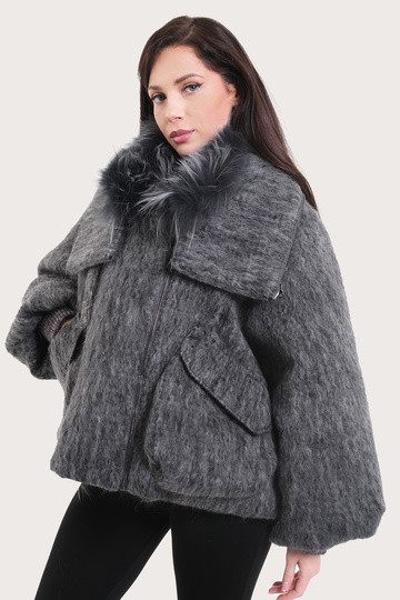 Куртка женская 1050-1026-1 `Jenardo` серый