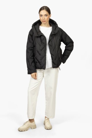Куртка женская 2406-0224 `Zheno` черный