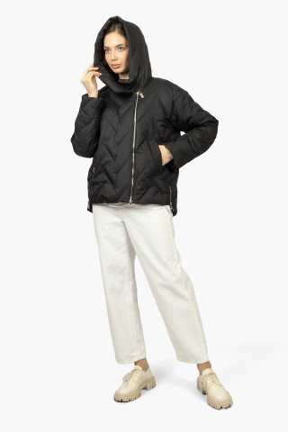 Куртка женская 2406-0224 `Zheno` черный