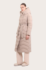 Пальто женское 9720-0925-3 `Angello Mod` бежевый