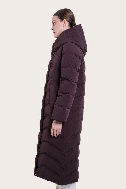 Пальто женское 9720-0925-3 `Angello Mod` бордовый