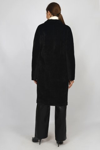 Пальто женское 1974CH-0823 `Zheno` черный