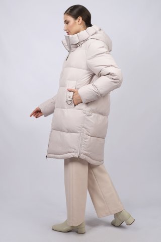 Пальто женское 3211-1023 `Zheno` бежевый