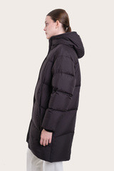 Полупальто женское 9756-3-0925-3 `Angello Mod` черный