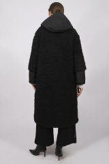 Пальто женское 3247-0923 `Zheno` черный