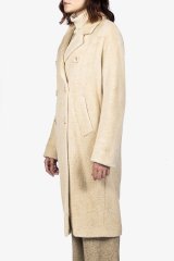 Пальто женское 1974CH-0721 `Classic Fashion` молочный