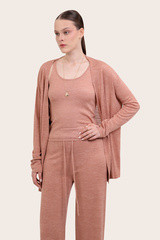 Костюм женский 1502-0426-1 `Italy Trend` розовый