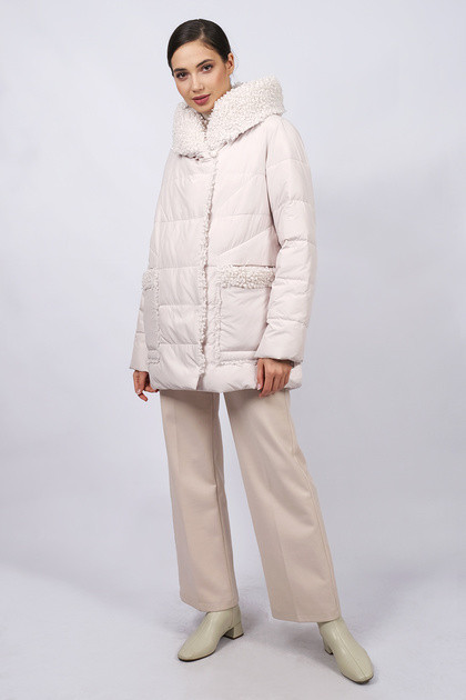 Куртка женская 3502-1023 `Zheno` молочный