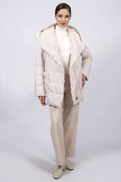 Куртка женская 3502-1023 `Zheno` молочный