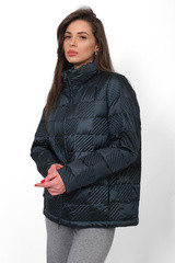 Куртка женская 9708-0125-3 `Angello Mod` изумрудный