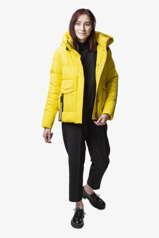 Куртка женская V377-1021 `Zheno` желтый