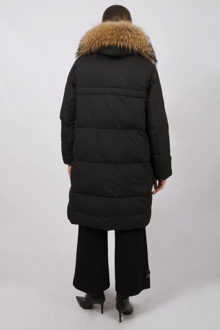 Пальто женское 3142-1023 `Zheno` черный