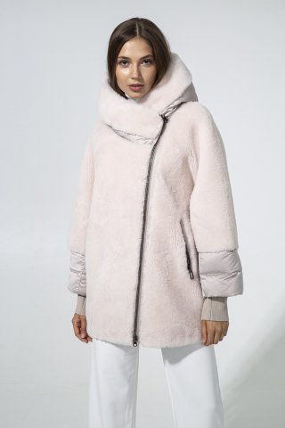 Куртка шерстяная женская 20271-0822 `Angello Mod` молочный