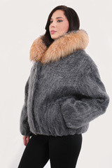 Куртка женская 7535-1026-1 `Jenardo` серый