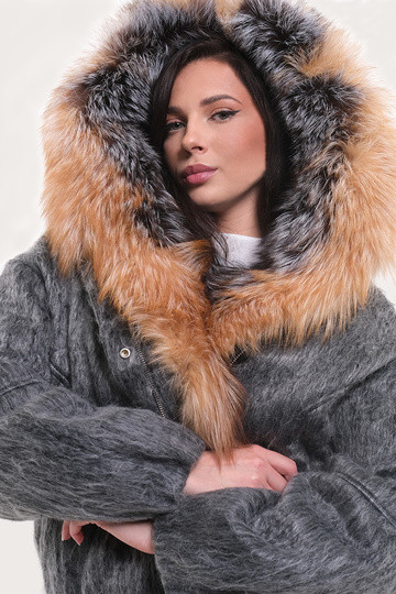 Куртка женская 7535-1026-1 `Jenardo` серый
