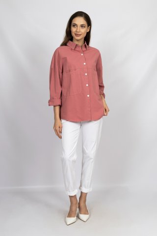 Рубашка женская 80968-0323 коралловый