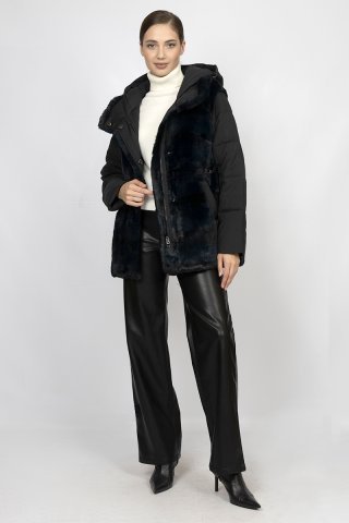 Куртка женская 3210-0823 `Zheno` черный