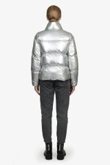 Куртка женская 2AWAM60-0720 `Add` серебро