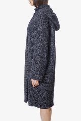 Пальто женское 681-1HD-0122 `Zheno` темно-серый
