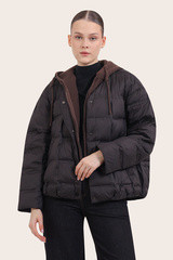 Куртка женская IB6391-0326-1 `Zheno Art` черный