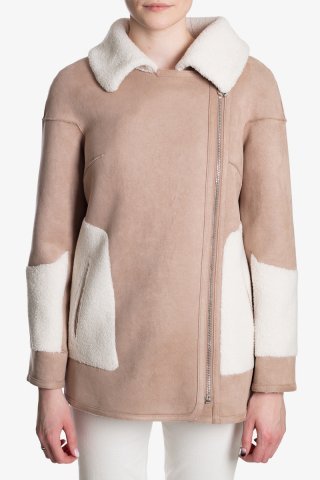 Куртка женская 1380-0222 `Zheno` капучино
