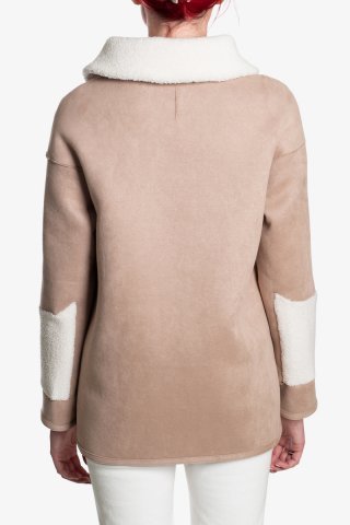 Куртка женская 1380-0222 `Zheno` капучино