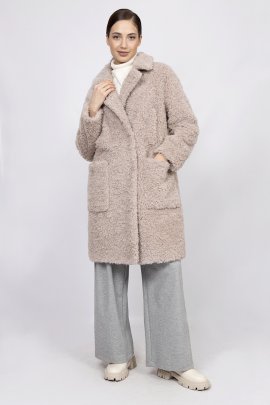Пальто шерстяное женское 20353-0823 `Angello Mod` капучино