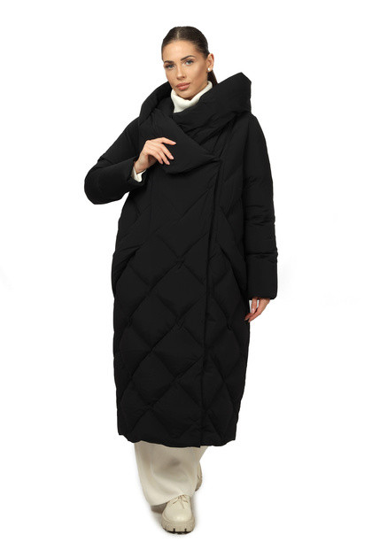 Пальто женское 9293-0824-2 `Angello Mod` черный