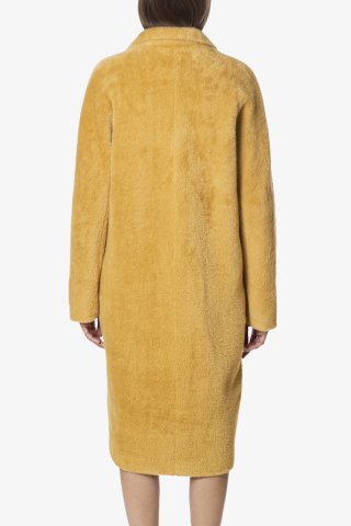 Пальто женское 1974CH-1221 `Zheno` желтый