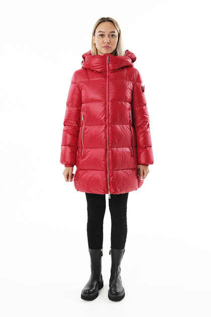 Полупальто женское 8AW173-0923 `Add` красный Полупальто женское 8AW173-0923 `Add` красный