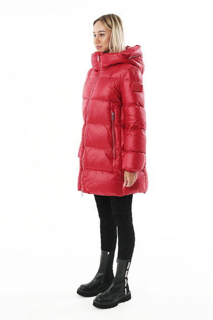 Полупальто женское 8AW173-0923 `Add` красный Полупальто женское 8AW173-0923 `Add` красный