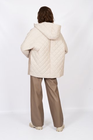 Пальто женское 1809-0123 `Zheno` бежевый