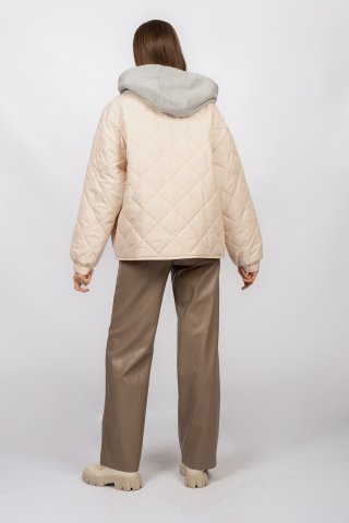 Куртка женская 6630-0123 `Zheno` молочный